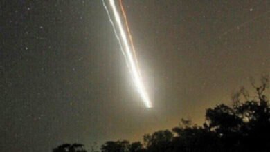 نيزك يضرب الكويت