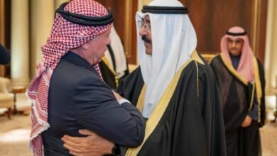 الشيخ مشعل فى الاردن