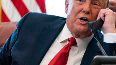 الرئيس الامريكي السابق دونالد ترامب