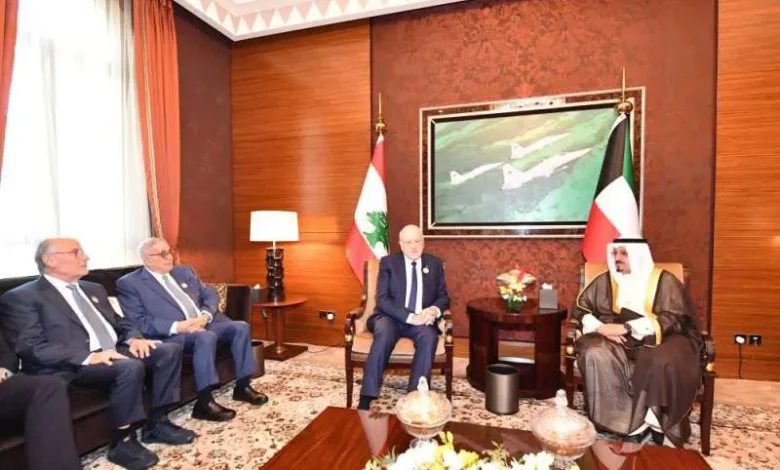 رئيس مجلس الوزراء الكويتي فى القمة العربية