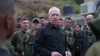 وزير الدفاع الاسرائيلي