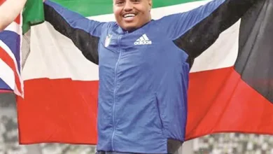 فيصل سرور صاحب فضية العاب القوي