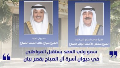 سمو ولي العهد يستقبل المواطنين