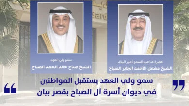 سمو ولي العهد يستقبل المواطنين