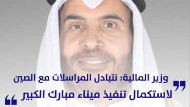 وزير المالية نتبادل المراسلات مع الصين لاستكمال تنفيذ ميناء مبارك الكبير