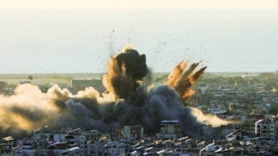 قصف ضاحية بيروت الجنوبية