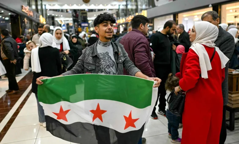 احتفالات انتصار ثورة سوريا
