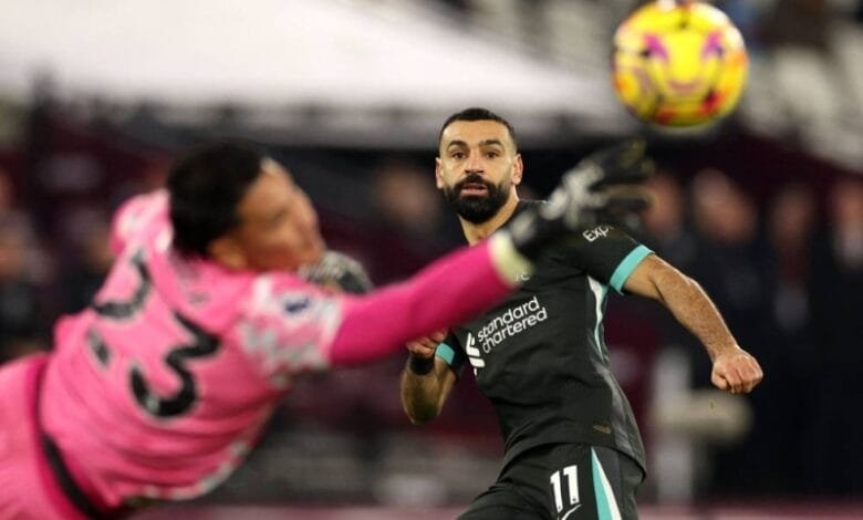 محمد صلاح لاعب ليفربول