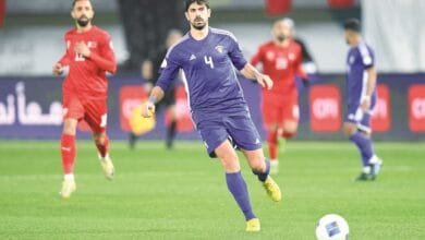 لقطات من مباراة الكويت والبحرين من خليجي زين 26