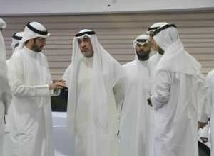 رئيس الوزراء بالانابة قبيل حضور سحب يا هلا