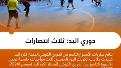 دوري اليد ثلاث انتصارات (1)